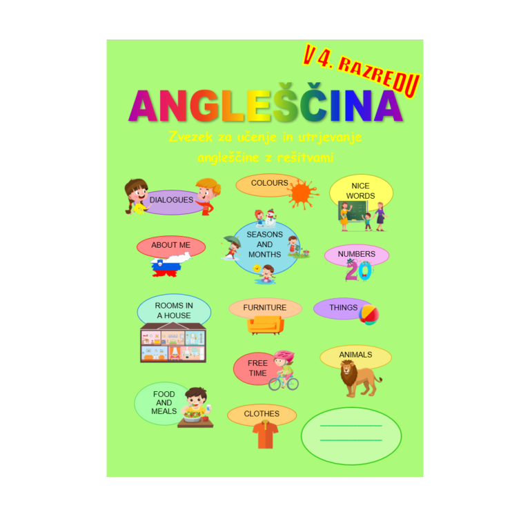 ANGLEŠČINA V 4. RAZREDU